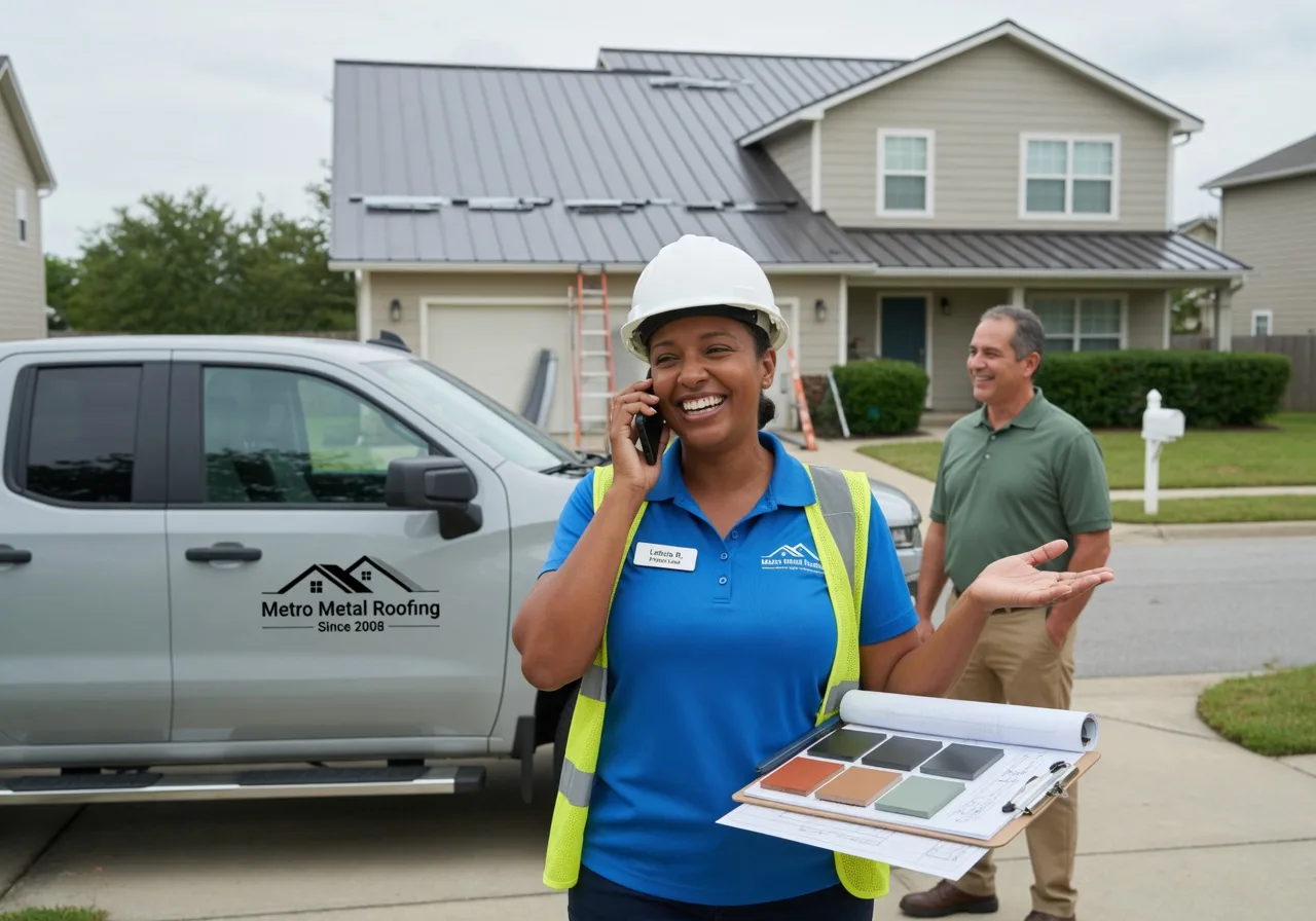 Storm Damage Metal Roof Repair in Westernville, NY